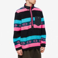 Airblaster Sherpa Half ZIP HOT BIG STRIPE