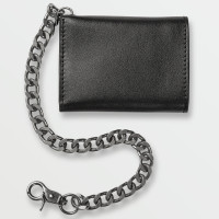 Volcom V ENT Leather Wallet BLACK