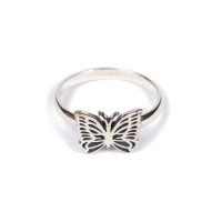 NEEDLES Ring Silver PAPILLON