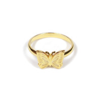 NEEDLES Ring Gold PAPILLON