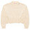 MARNI Cropped Crewneck Sweater STONE WHITE