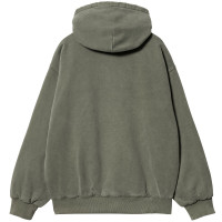 Carhartt WIP Hooded Vista Jacket SMOKE GREEN (GARMENT DYED)