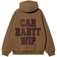Carhartt WIP Hooded Wiles Sweatshirt HAMILTON BROWN