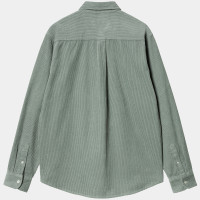 Carhartt WIP L/S Madison Cord Shirt GLASSY TEAL / BLACK