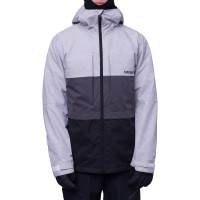 686 M Smarty 3-in-1 Form Jacket WHITE HEATHER CLRBLK