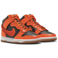 Nike Dunk High University Chenille Swoosh SAFTY ORANGE
