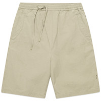 MAHARISHI 4299 Maha Loose Asym Track Shorts SILVER SAGE