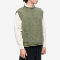 XENIA TELUNTS Fisherman Vest SAGE