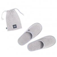 Herschel Cashmere Slippers HEATHERED GREY