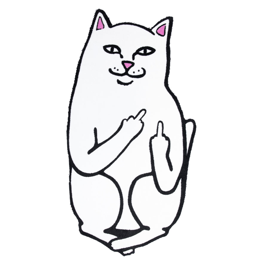 Кот показывает фак картинка