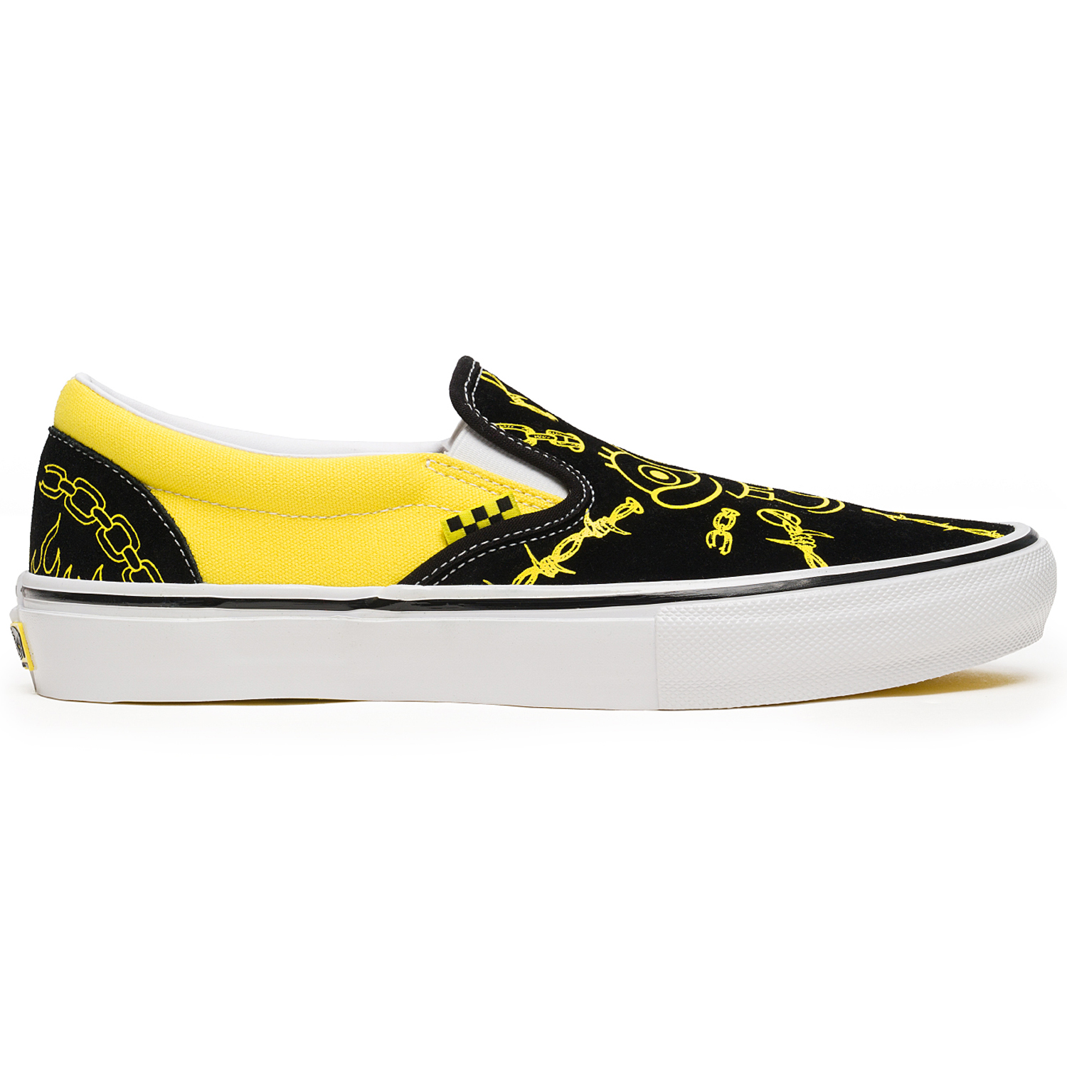 spongebob slip ons